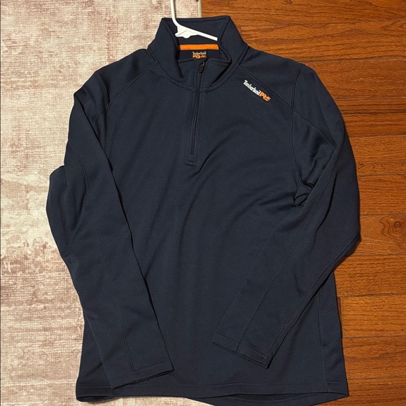 Timberland PRO Dark Blue Quarter-Zip Pullover - Picture 1 of 1